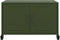 vidaXL - Tv-meubel - 68x39x43,5 - cm - staal - olijfgroen