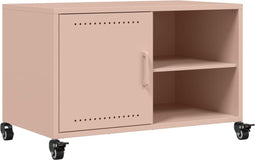 vidaXL - Tv-meubel - 68x39x43,5 - cm - staal - roze