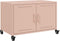 vidaXL - Tv-meubel - 68x39x43,5 - cm - staal - roze