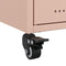 vidaXL - Tv-meubel - 68x39x43,5 - cm - staal - roze
