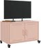 vidaXL - Tv-meubel - 68x39x43,5 - cm - staal - roze