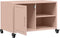 vidaXL - Tv-meubel - 68x39x43,5 - cm - staal - roze