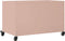 vidaXL - Tv-meubel - 68x39x43,5 - cm - staal - roze