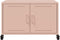 vidaXL - Tv-meubel - 68x39x43,5 - cm - staal - roze