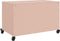 vidaXL - Tv-meubel - 68x39x43,5 - cm - staal - roze