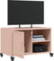vidaXL - Tv-meubel - 68x39x43,5 - cm - staal - roze