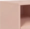 vidaXL - Tv-meubel - 68x39x43,5 - cm - staal - roze