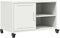 vidaXL - Tv-meubel - 68x39x43,5 - cm - staal - wit