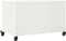 vidaXL - Tv-meubel - 68x39x43,5 - cm - staal - wit