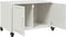 vidaXL - Tv-meubel - 68x39x43,5 - cm - staal - wit