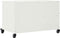 vidaXL - Tv-meubel - 68x39x43,5 - cm - staal - wit