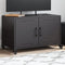 vidaXL - Tv-meubel - 68x39x43,5 - cm - staal - zwart