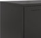 vidaXL - Tv-meubel - 68x39x43,5 - cm - staal - zwart