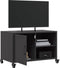 vidaXL - Tv-meubel - 68x39x43,5 - cm - staal - zwart