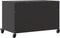 vidaXL - Tv-meubel - 68x39x43,5 - cm - staal - zwart