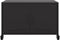 vidaXL - Tv-meubel - 68x39x43,5 - cm - staal - zwart