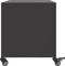 vidaXL - Tv-meubel - 68x39x43,5 - cm - staal - zwart