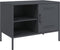 vidaXL - Tv-meubel - 68x39x50,5 - cm - staal - antracietkleurig