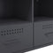 vidaXL - Tv-meubel - 68x39x50,5 - cm - staal - antracietkleurig