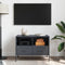 vidaXL - Tv-meubel - 68x39x50,5 - cm - staal - antracietkleurig