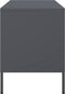 vidaXL - Tv-meubel - 68x39x50,5 - cm - staal - antracietkleurig