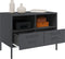 vidaXL - Tv-meubel - 68x39x50,5 - cm - staal - antracietkleurig