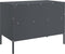 vidaXL - Tv-meubel - 68x39x50,5 - cm - staal - antracietkleurig