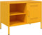 vidaXL - Tv-meubel - 68x39x50,5 - cm - staal - mosterdgeel
