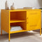 vidaXL - Tv-meubel - 68x39x50,5 - cm - staal - mosterdgeel