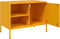 vidaXL - Tv-meubel - 68x39x50,5 - cm - staal - mosterdgeel