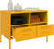 vidaXL - Tv-meubel - 68x39x50,5 - cm - staal - mosterdgeel