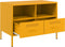 vidaXL - Tv-meubel - 68x39x50,5 - cm - staal - mosterdgeel