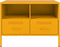 vidaXL - Tv-meubel - 68x39x50,5 - cm - staal - mosterdgeel