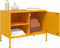 vidaXL - Tv-meubel - 68x39x50,5 - cm - staal - mosterdgeel