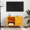 vidaXL - Tv-meubel - 68x39x50,5 - cm - staal - mosterdgeel