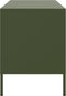 vidaXL - Tv-meubel - 68x39x50,5 - cm - staal - olijfgroen