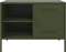 vidaXL - Tv-meubel - 68x39x50,5 - cm - staal - olijfgroen
