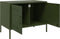 vidaXL - Tv-meubel - 68x39x50,5 - cm - staal - olijfgroen