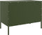 vidaXL - Tv-meubel - 68x39x50,5 - cm - staal - olijfgroen