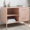 vidaXL - Tv-meubel - 68x39x50,5 - cm - staal - roze