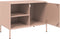 vidaXL - Tv-meubel - 68x39x50,5 - cm - staal - roze