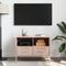 vidaXL - Tv-meubel - 68x39x50,5 - cm - staal - roze