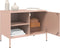 vidaXL - Tv-meubel - 68x39x50,5 - cm - staal - roze