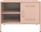 vidaXL - Tv-meubel - 68x39x50,5 - cm - staal - roze