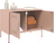 vidaXL - Tv-meubel - 68x39x50,5 - cm - staal - roze