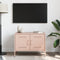 vidaXL - Tv-meubel - 68x39x50,5 - cm - staal - roze