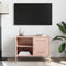 vidaXL - Tv-meubel - 68x39x50,5 - cm - staal - roze