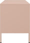 vidaXL - Tv-meubel - 68x39x50,5 - cm - staal - roze