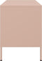 vidaXL - Tv-meubel - 68x39x50,5 - cm - staal - roze