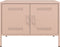 vidaXL - Tv-meubel - 68x39x50,5 - cm - staal - roze
